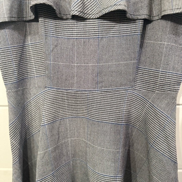 Forever 21 Gray Plaid Mini Dress - Picture 3 of 4